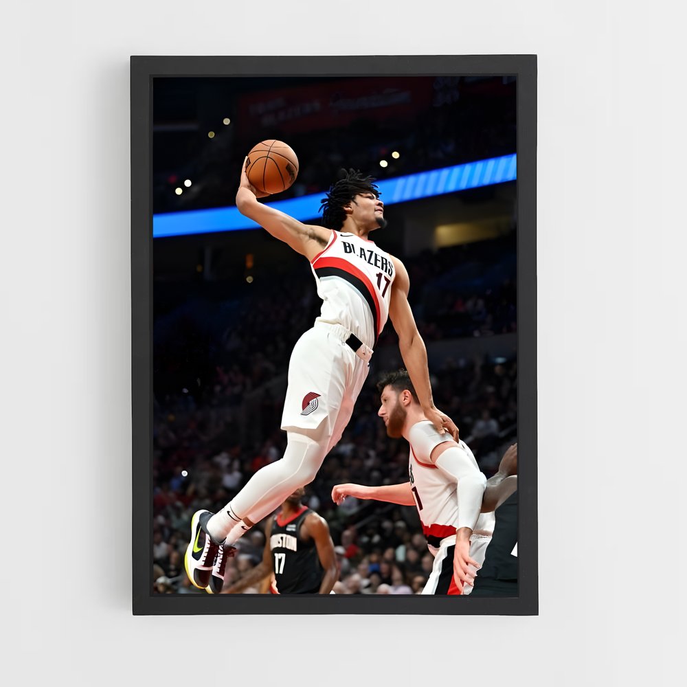 Poster Dunk de Damian – affiche Basketball (vue 2)
